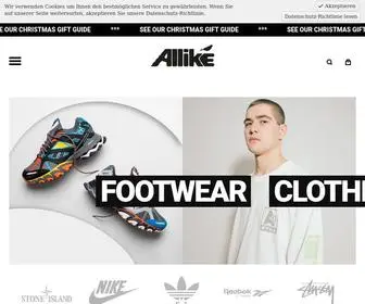 Allikestore.com(Allike Online Shop) Screenshot