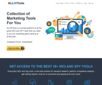 Allimtools.com(AdToolkit) Screenshot