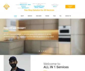 Allin1Services.co.in(Electrical appliance) Screenshot