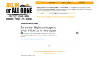 Allinallgone.com(All In or All Gone) Screenshot