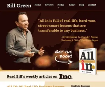 Allinbillgreen.com(ALL IN) Screenshot