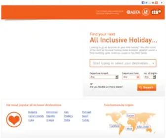 Allinclusiveholidays.net(allinclusiveholidays) Screenshot