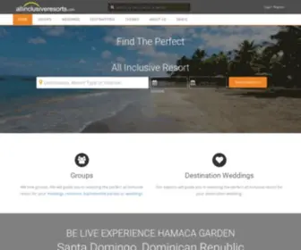 Allinclusiveresorts.com(All Inclusive Resorts) Screenshot