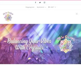 Allincrystals.com(All About Crystals) Screenshot