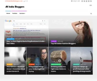 Allindiabloggers.com(All India Bloggers) Screenshot