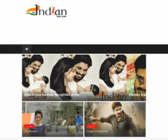 Allindiansite.com(It's All About India) Screenshot