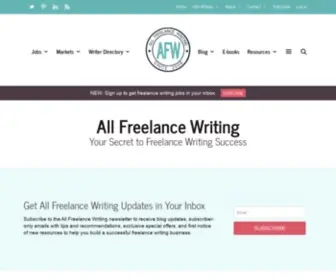 Allindiewriters.com(All Freelance Writing) Screenshot