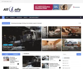 Allinfo-About.com(General Blog) Screenshot