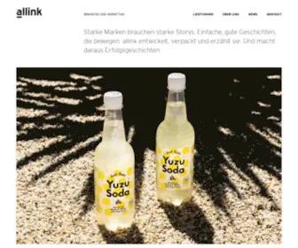 Allink.ch(Die Branding Agentur in Zürich) Screenshot