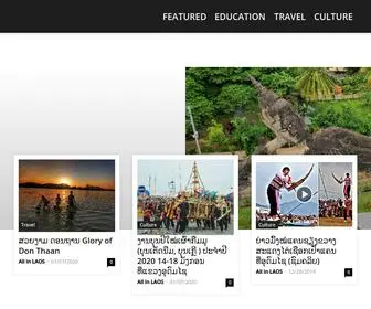 Allinlaos.com(Travel more) Screenshot