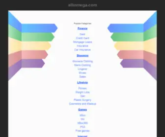 Allinmega.com(Mega) Screenshot