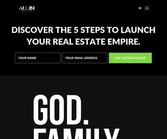 Allinnation.com(ALL IN NATION) Screenshot