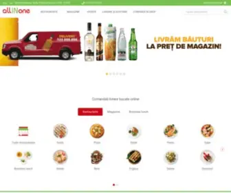 Allinone.md(Livrarea bucatelor din restaurantele Chișinăului) Screenshot