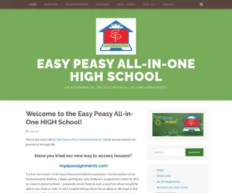 Allinonehighschool.com(An extension of the Easy Peasy All) Screenshot