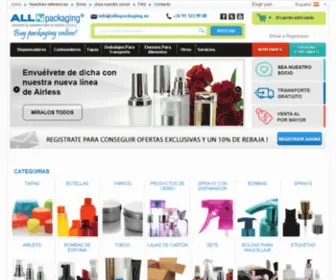 Allinpackaging.es(Envases) Screenshot