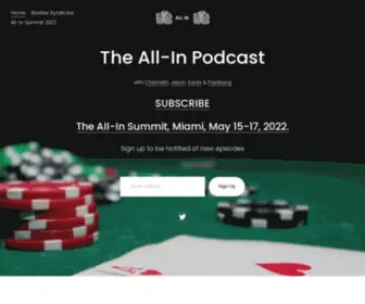 Allinpodcast.co Screenshot