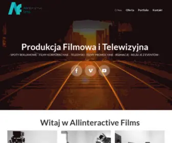 Allinteractive.pl(Allinteractive Films Home) Screenshot