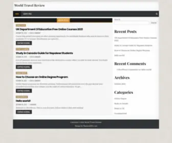 Allinternet.info(World Travel Review) Screenshot