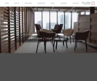 Allionpartners.com(Allion Partners) Screenshot