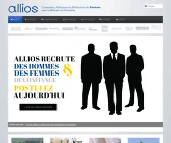 Allios.fr(Groupe Allios) Screenshot