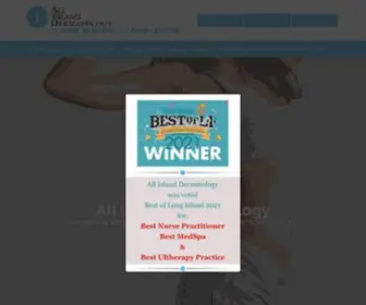 Allislanddermatology.com(All Island Dermatology) Screenshot