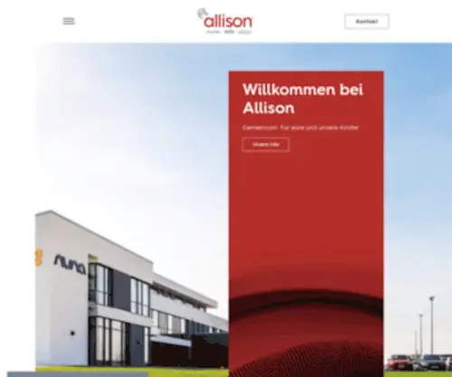 Allisonbaby.de(Willkommen bei Allison) Screenshot