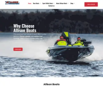 Allisonboats.com(Allison Boats) Screenshot