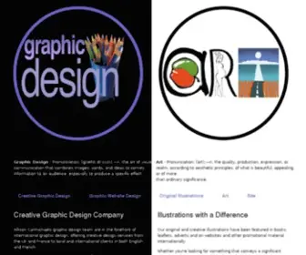 Allisoncarmichael.com(Creative Graphic Design Company) Screenshot