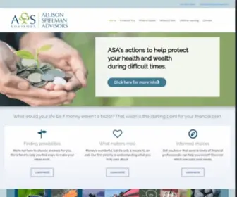 Allisonspielman.com(A Certified Financial Planner) Screenshot