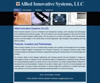 Allisystems.com(Allied Innovative Systems) Screenshot