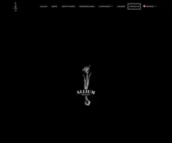 Allium.com.mx(Cocina de Huerto) Screenshot