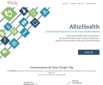 Allizhealth.com(Health) Screenshot