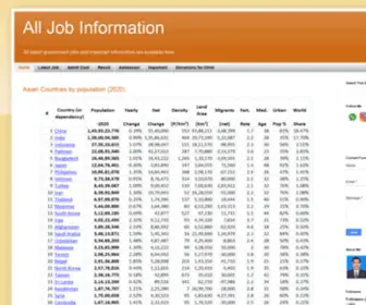 Alljobinformation.com(All Job Information) Screenshot