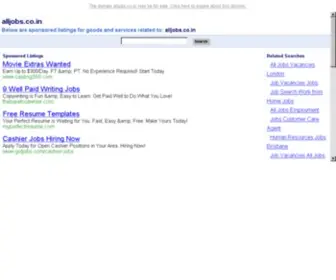 Alljobs.co.in(Here you will find useful articles related to career guidance) Screenshot