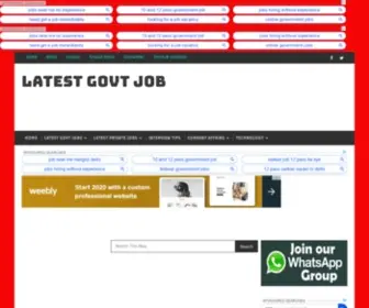 Alljobsnew.com(ALL Jobs News) Screenshot