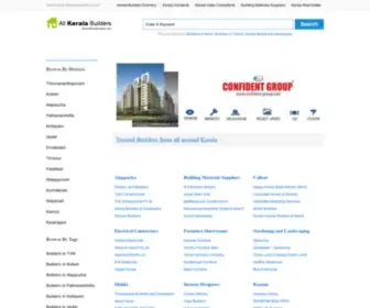 Allkeralabuilders.com(Kerala Builders Directory) Screenshot