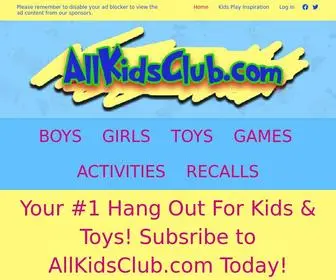 Allkidsclub.com(All Kids Club) Screenshot