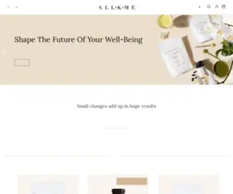 Allkme.com(Vegan Supplements) Screenshot