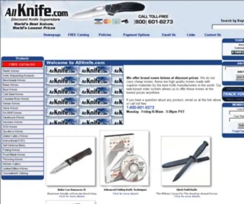 Allknife.com(Allknife) Screenshot