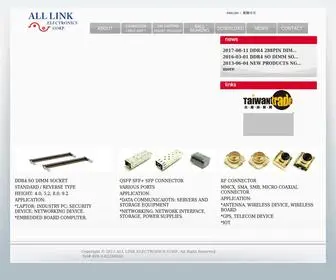 Alllink.com.tw(ALL LINK) Screenshot