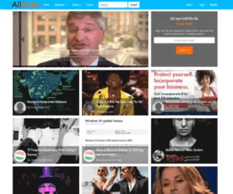 Alllinks.com(All Links) Screenshot