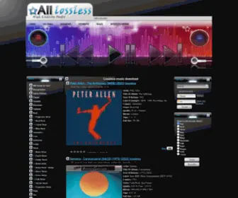 Alllossless.net Screenshot