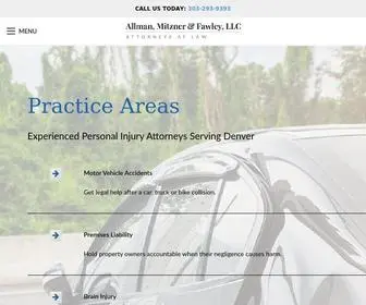 Allman-Mitzner.com(Denver Attorneys) Screenshot