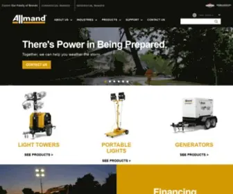 Allmand.com(Home) Screenshot