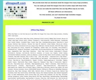 Allmapsoft.com(Maps Downloaders) Screenshot