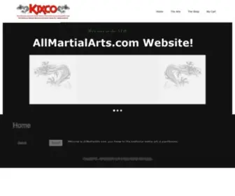 Allmartialarts.com(allmartialarts) Screenshot