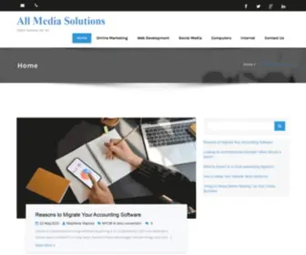 Allmediasolutions.com.au(All Media Solutions) Screenshot