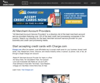 Allmerchantaccountproviders.com(All Merchant Account Service Providers) Screenshot