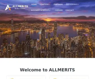 Allmerits.com(Allmerits Financial) Screenshot