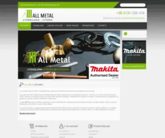 Allmetal.it(Utensileria, viteria, bulloneria e ferramenta) Screenshot